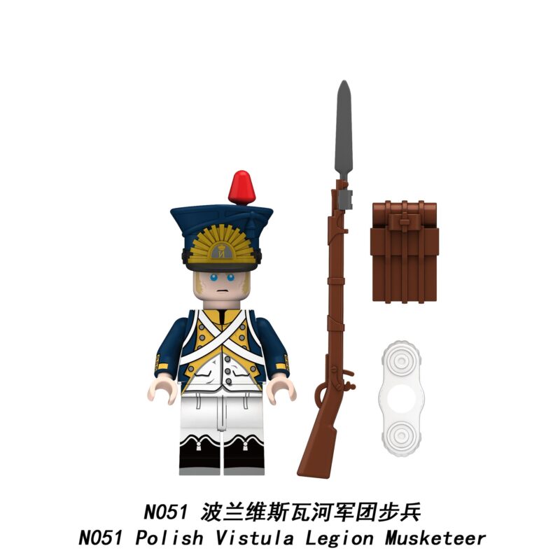 Army Military Polish Vistula Legion Musketier Minifiguren N051