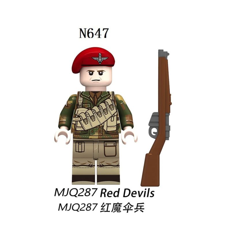 Army Military Red Devils Minifiguren N647