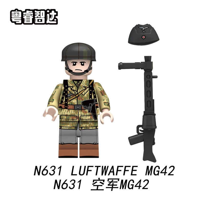 Militärsoldaten der Luftwaffe (MG42) N631