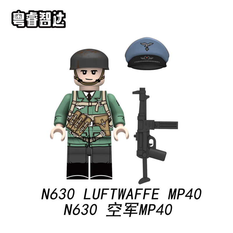 Militärsoldaten der Luftwaffe (MP40) N630