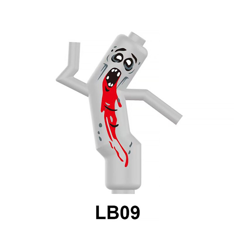 Bloody Zombie Tubeguy Minifiguren LB09