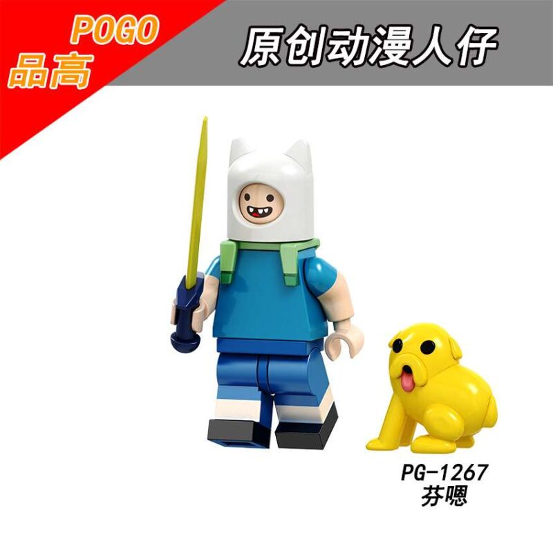 Zeichentrick: Adventure Time: Finn der Mensch-Minifiguren PG-1267
