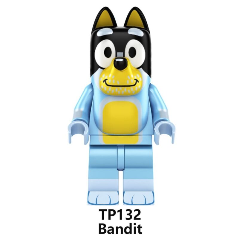 Cartoon Bluey Bandit Minifiguren TP132