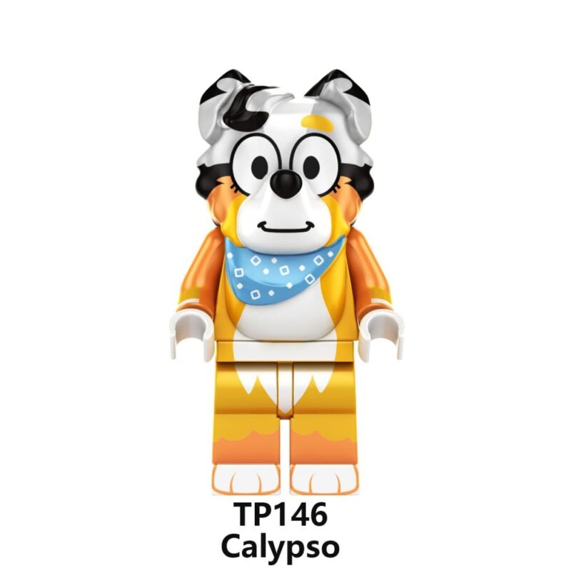 Cartoon Bluey Calypso Washington Minifiguren TP146