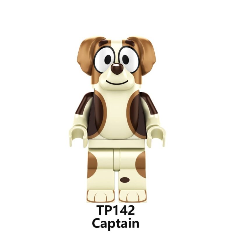 Cartoon Bluey Captain Hound Minifiguren TP142