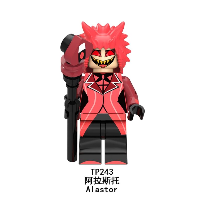 Cartoon Hazbin Hotel Alastor minifigurens TP243