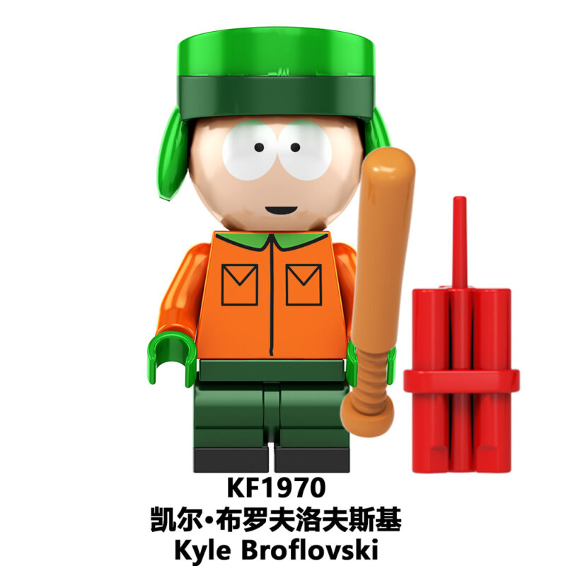 Cartoon South Park Kyle Broflovski Minifiguren KF1970
