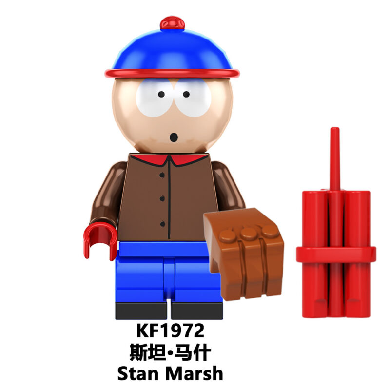 Cartoon South Park Stan Marsh minifigurens KF1972