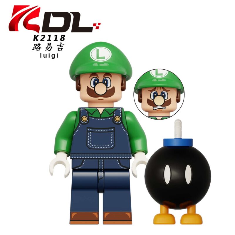 Cartoon: Super Mario Luigi (Minifiguren) K2118