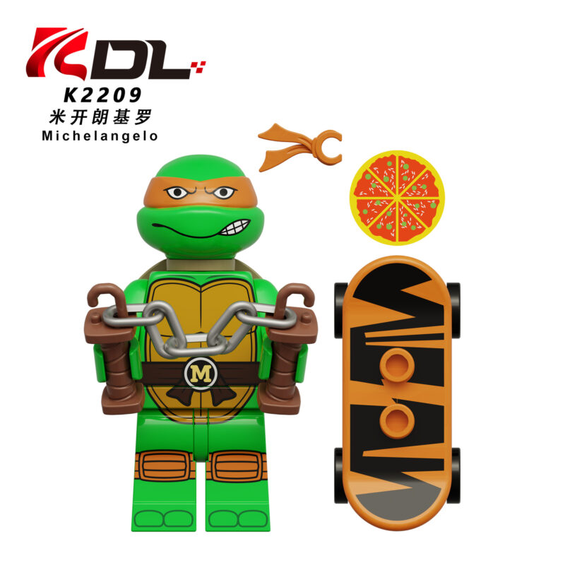 Cartoon TMNT Michelangelo (Minifiguren) K2209