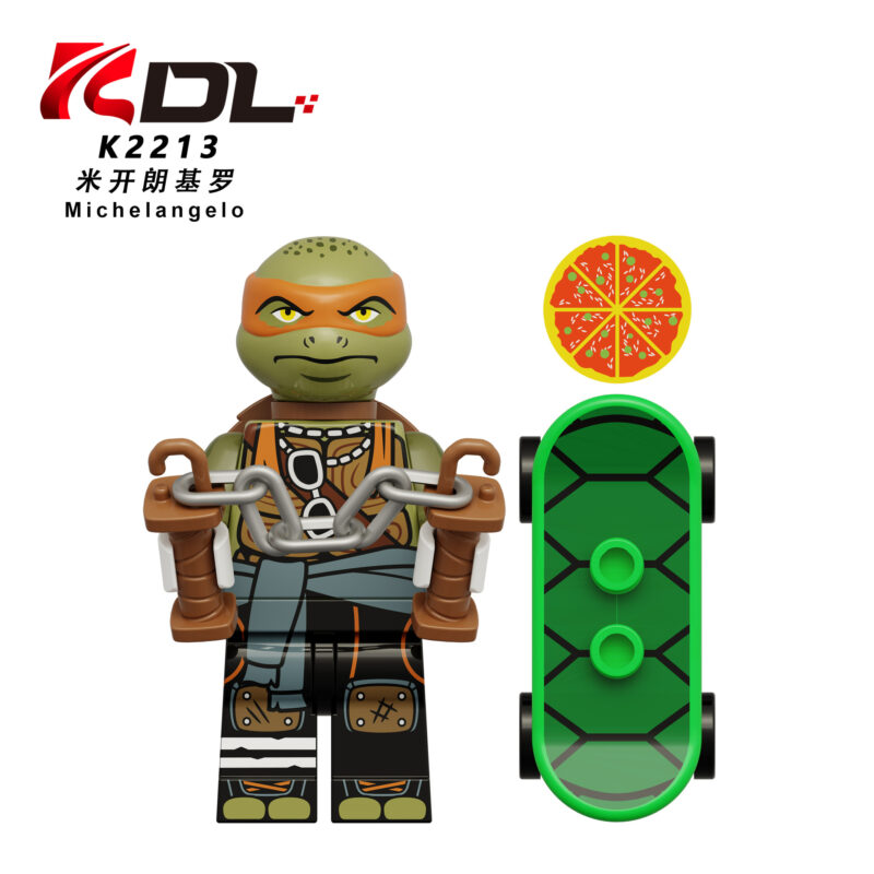 Cartoon TMNT Michelangelo Minifiguren K2213