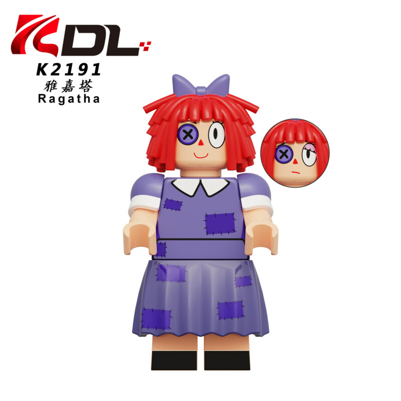Zeichentrickfilm The Amazing Digital Circus Ragatha Minifiguren K2191