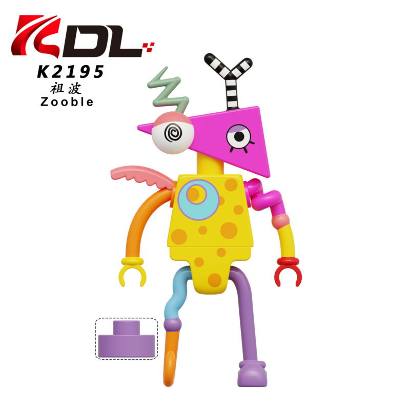 Cartoon The Amazing Digital Circus Zooble Minifiguren K2195