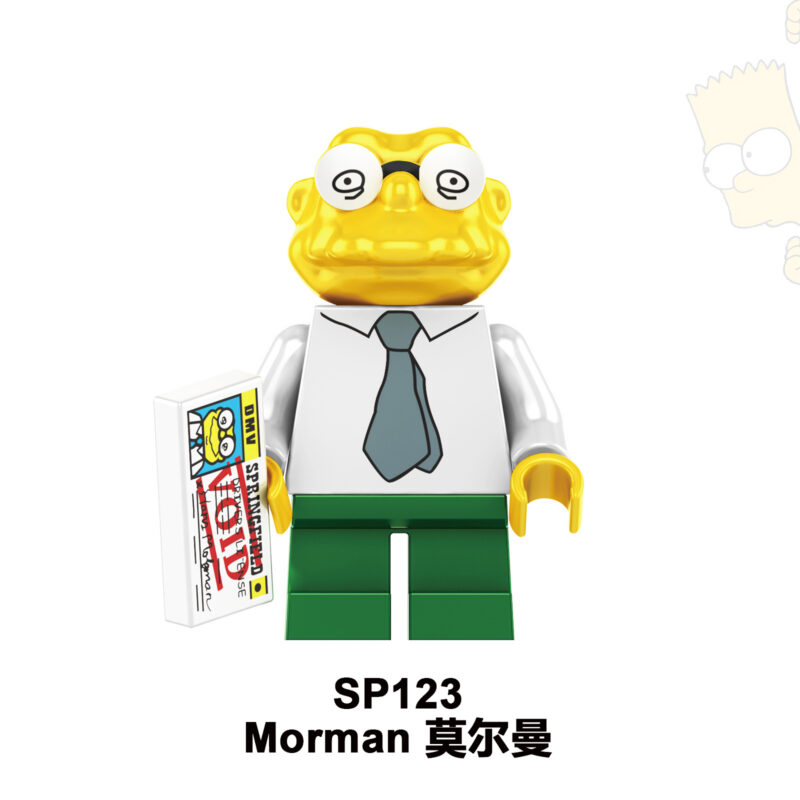 Cartoon Die Simpsons Hans Moleman Minifiguren SP123
