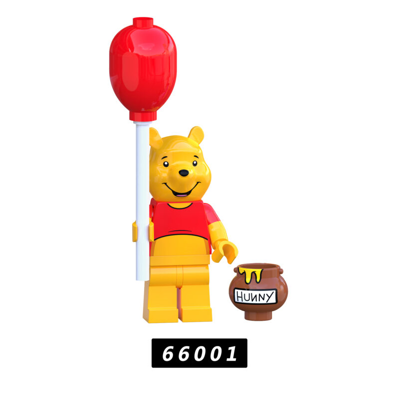 Cartoon Winnie Puuh Winnie-Pooh Minifiguren 66001