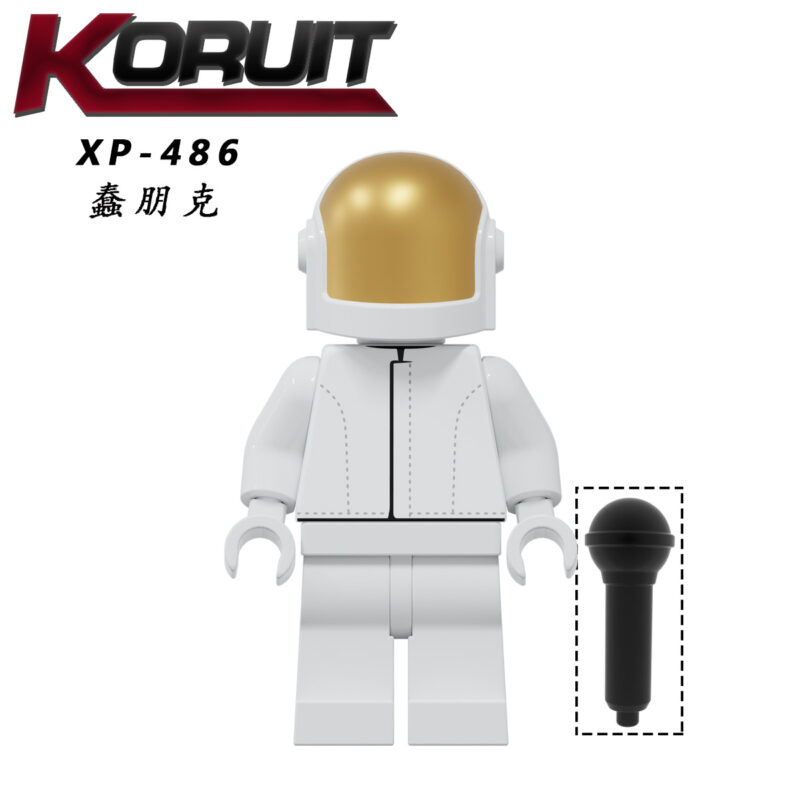 Celebrity Daft Punk Guy-Manuel de Homem-Christo Minifiguren XP-486