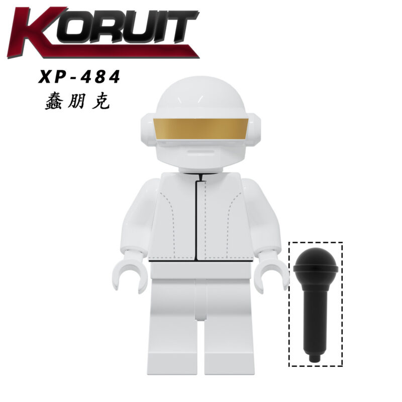 Celebrity Daft Punk Thomas Bangalter Minifiguren XP-484