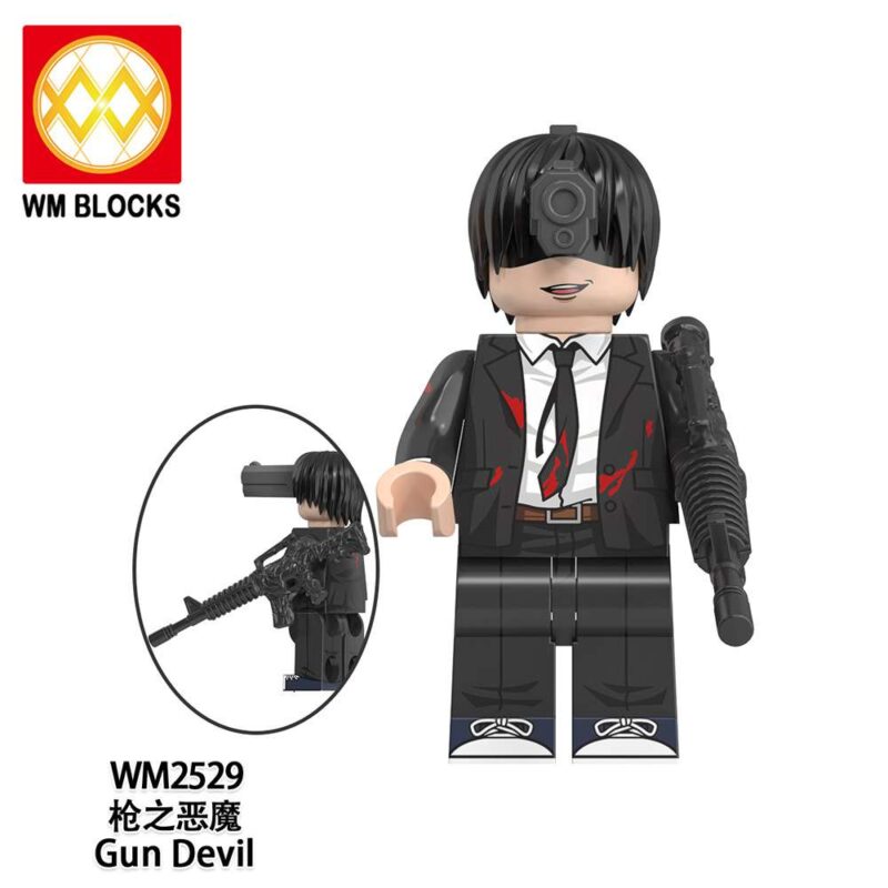 Anime Chainsaw Man Gun Devil Minifiguren WM2529