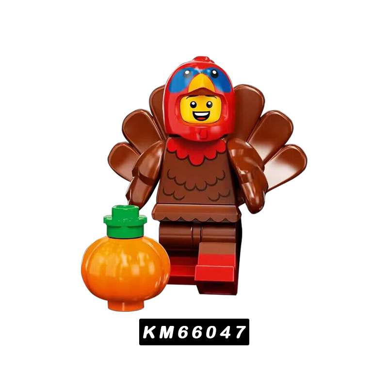 Sammlerfiguren Truthahnkostüm Minifiguren KM66047