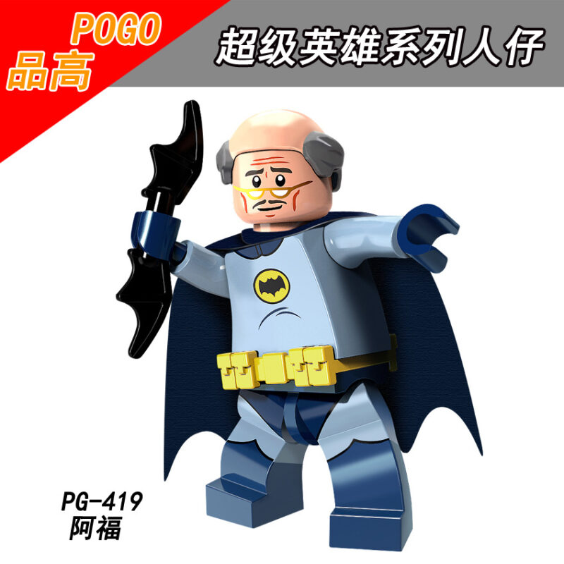 DC Alfred Pennyworth Classic Batsuit Minifiguren PG-419