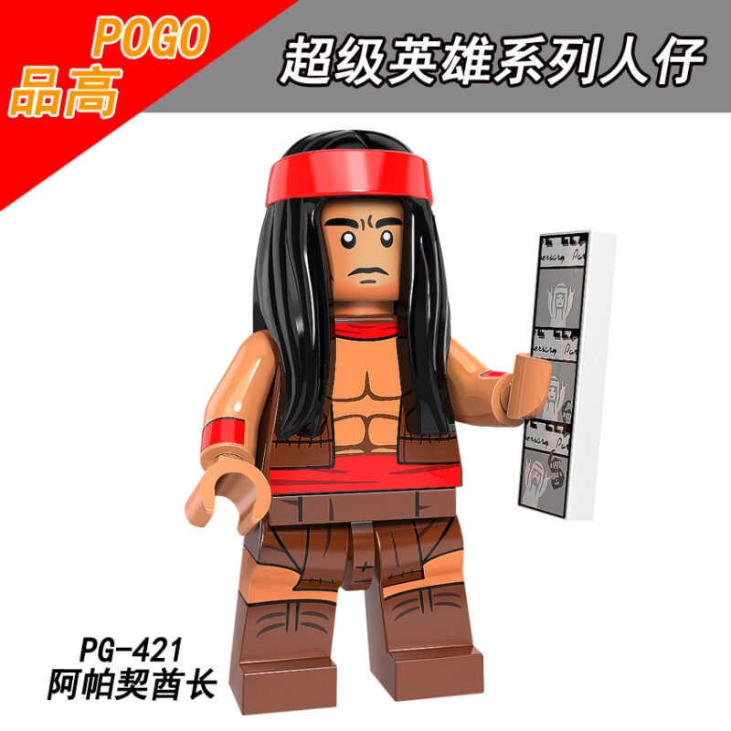 DC Apache Chief minifigurens PG-421