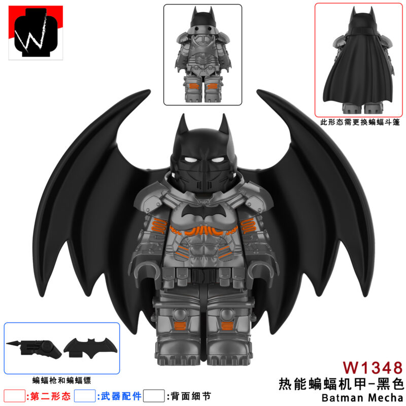 DC Batman XE Suit minifigurens W1348