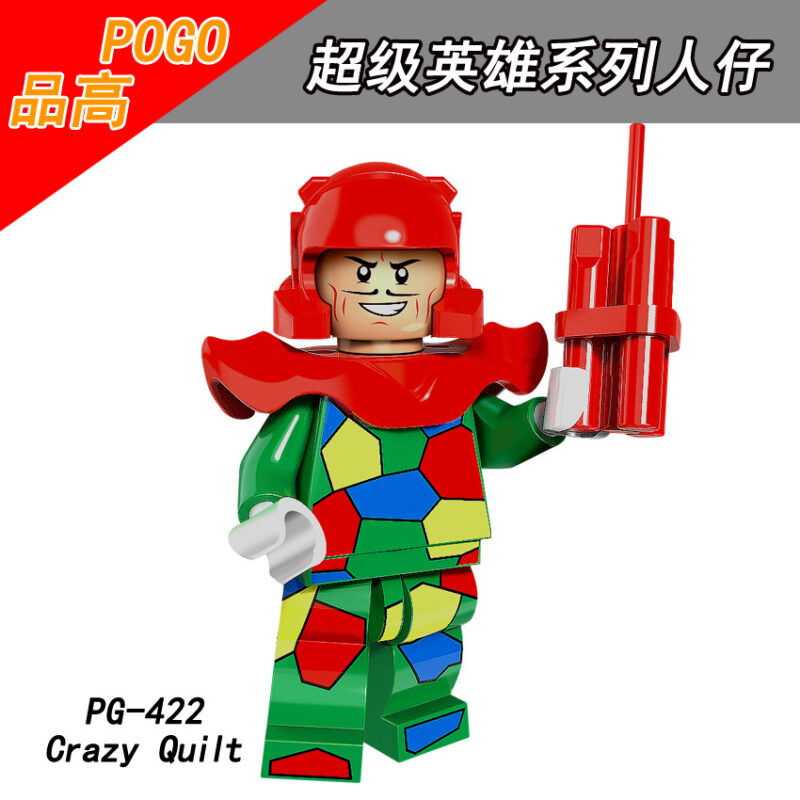 DC Crazy Quilt TLBM-Minifiguren PG-422