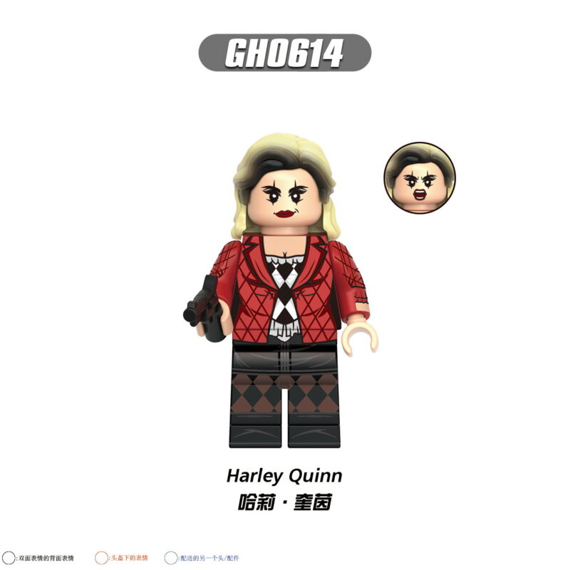 DC Harley Quinn Folie zu zwei Minifiguren GH0614
