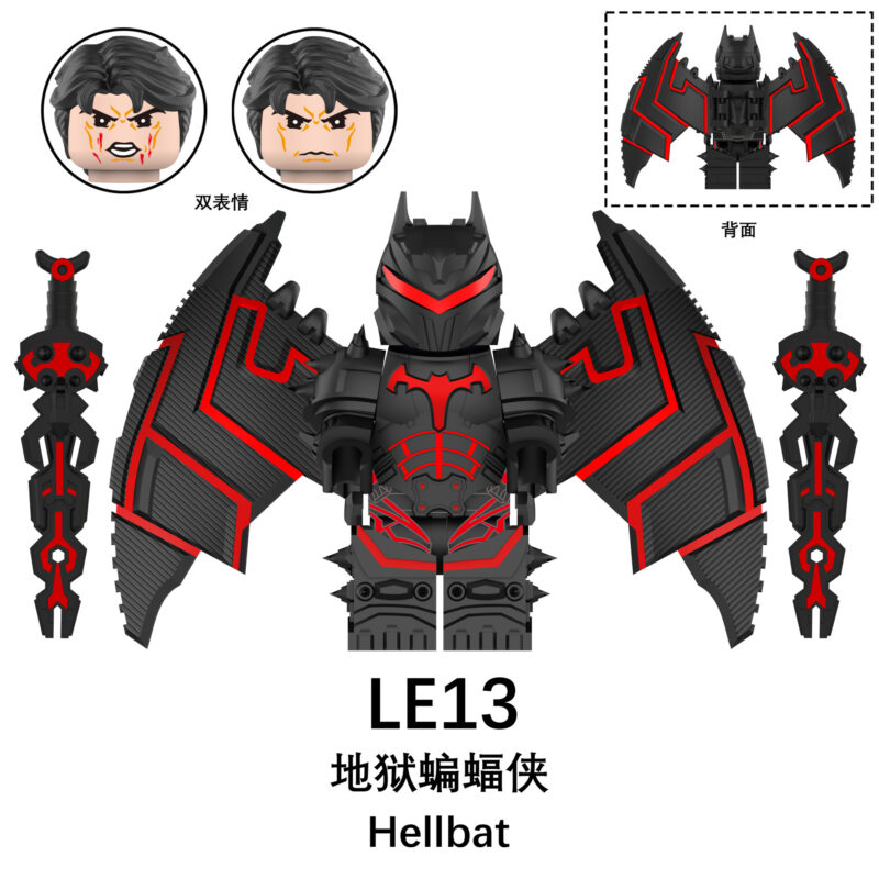 DC Hellbat Minifiguren LE13