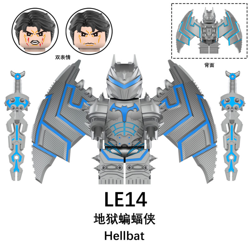 DC Hellbat Minifiguren LE14
