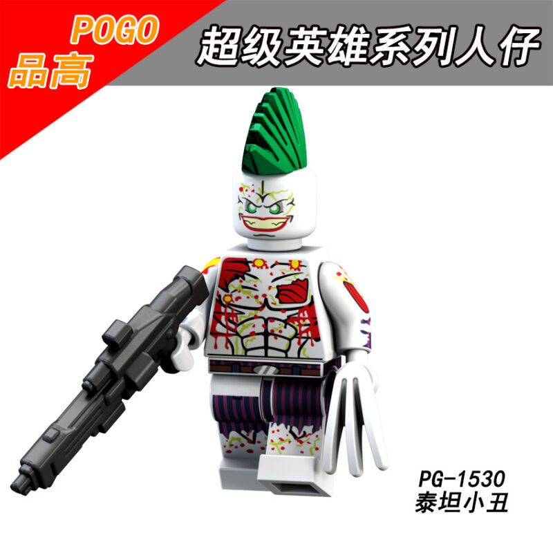 DC Joker-Titan Arkham Asylum minifigurens PG-1530