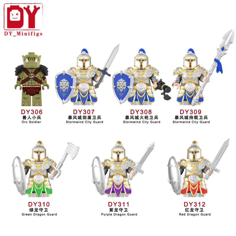 World of Warcraft Ork-Soldat Minifiguren DY306 – Bild 2