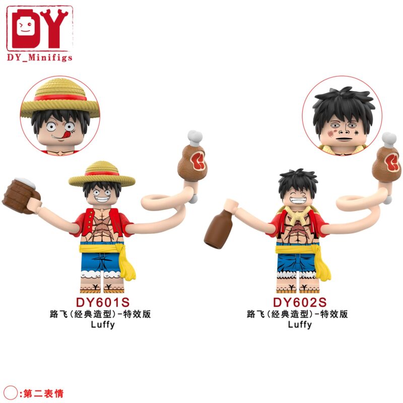 Anime One Piece Monkey D. Luffy Minifiguren DY601S – Bild 2