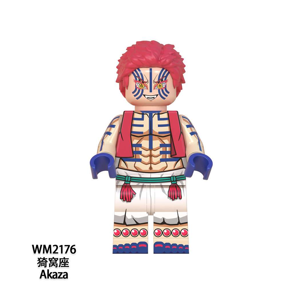 Anime Demon Slayer Akaza Minifiguren WM2176