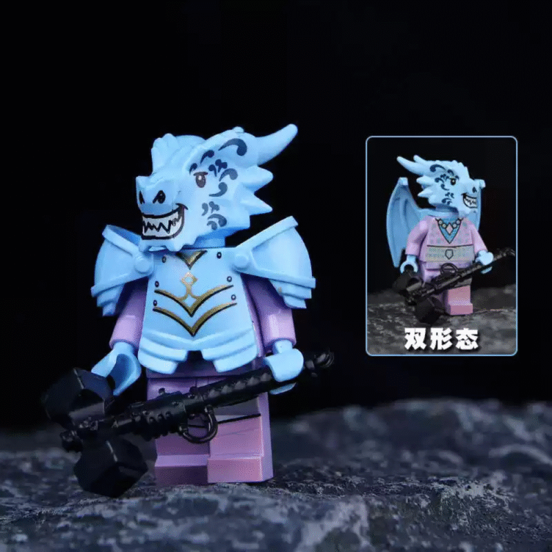 Dungeons & Dragons Drachenritter Minifiguren DR10