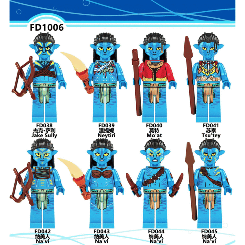 Film Avatar Neytiri Minifiguren FD039 – Bild 2
