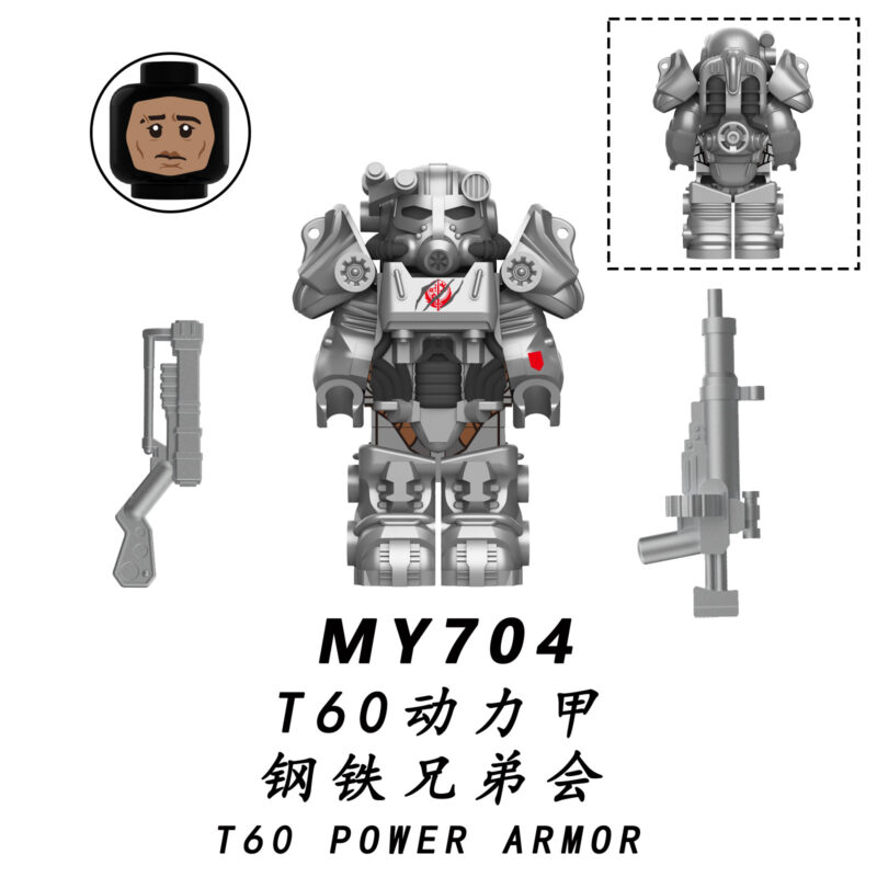 Fallout T60 Power Armor-Minifiguren MY704