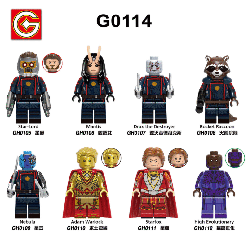 Marvel: Rocket Raccoon Ravager-Minifiguren GH0108 – Bild 2