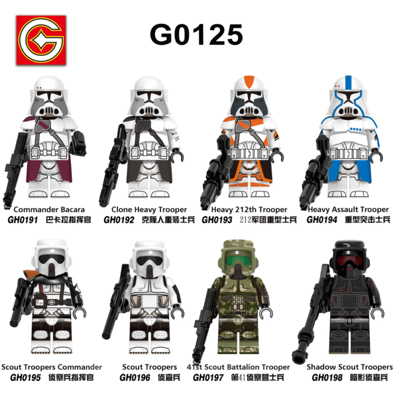 Star Wars Heavy 212th Trooper Minifiguren GH0193 – Bild 2