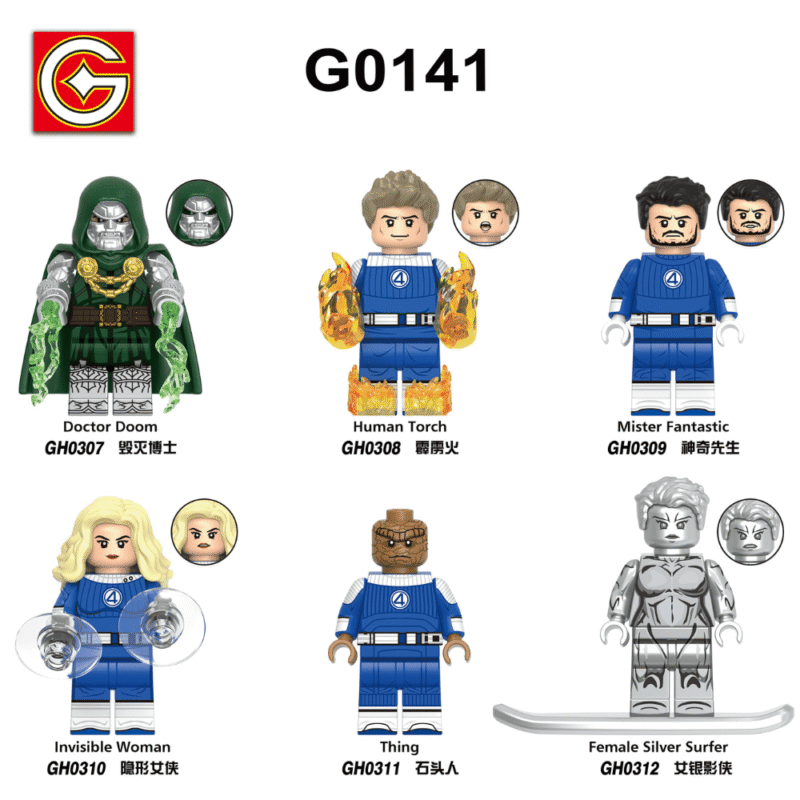 Marvel Dr Doom Fantastic 4 minifigurens GH0307 – Bild 2