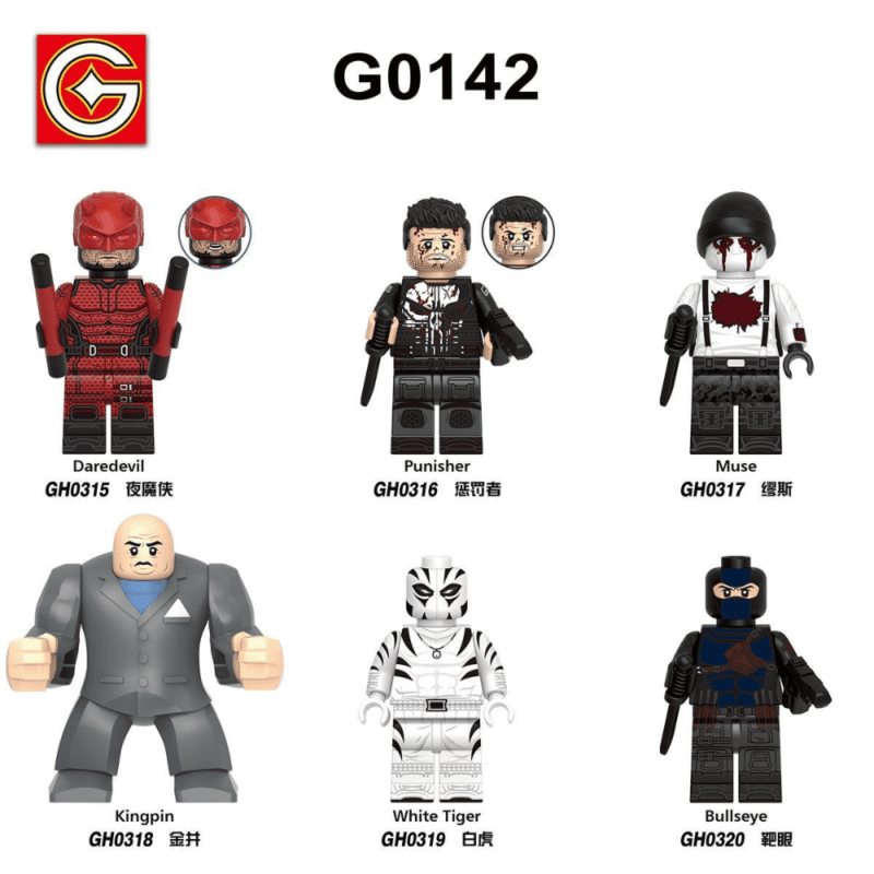 Marvel Punisher Daredevil: Born Again Minifiguren GH0316 – Bild 2