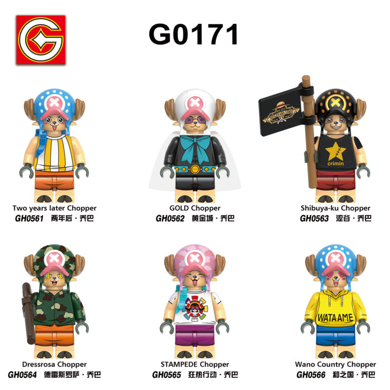Anime One Piece Tony Chopper Minifiguren GH0566 – Bild 2