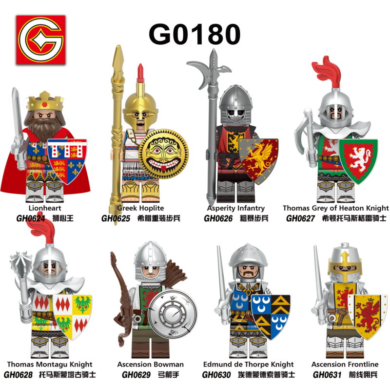 Mittelalterlicher Sir Thomas Grey von Heaton Minifiguren GH0627 – Bild 2