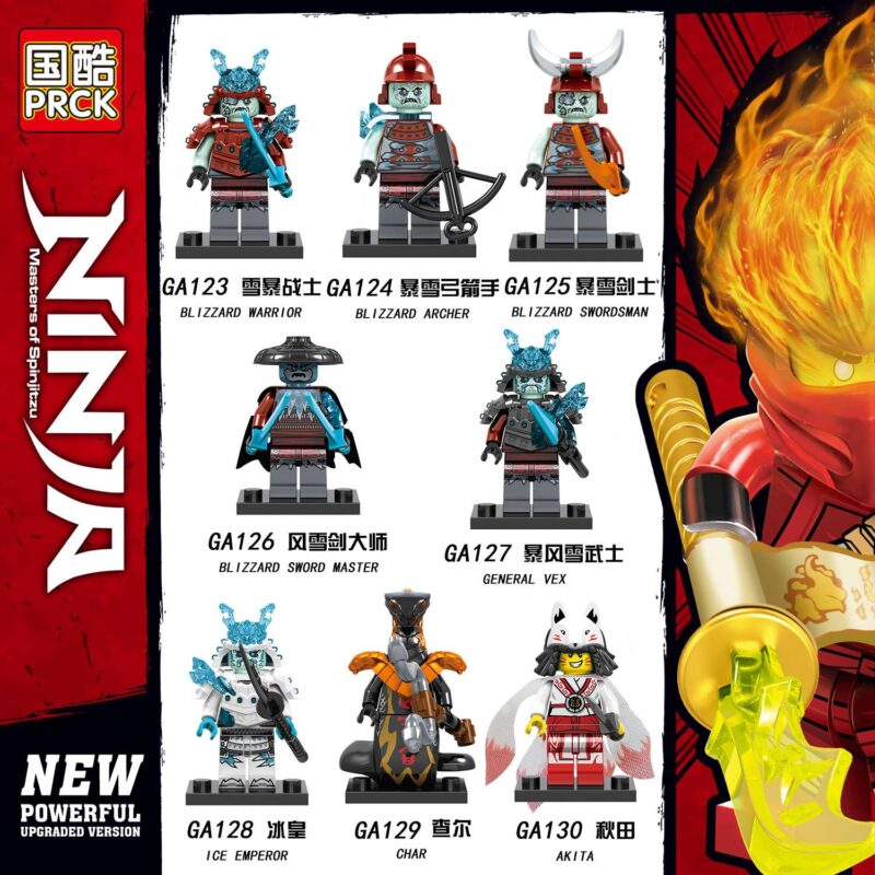 Ninjago Eiskaiser Minifiguren GA128 – Bild 2