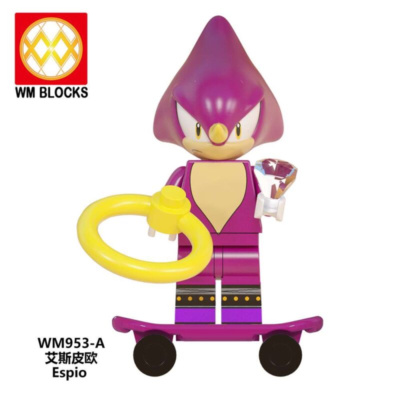 Spiel: Sonic the Hedgehog: Espio: Das Chamäleon-Minifiguren WM953-A