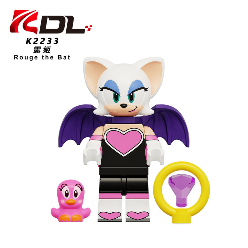Game Sonic the Hedgehog: Rouge the Bat Minifiguren K2233
