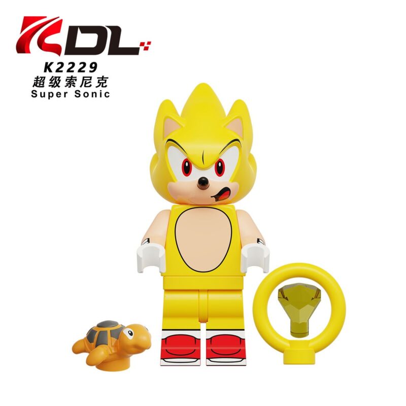 Spiel Sonic the Hedgehog Super Sonic Minifiguren K2229