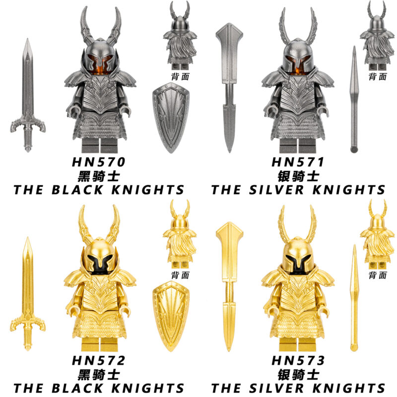 Dark Soul: The Silver Knights-Minifiguren HN573 – Bild 2