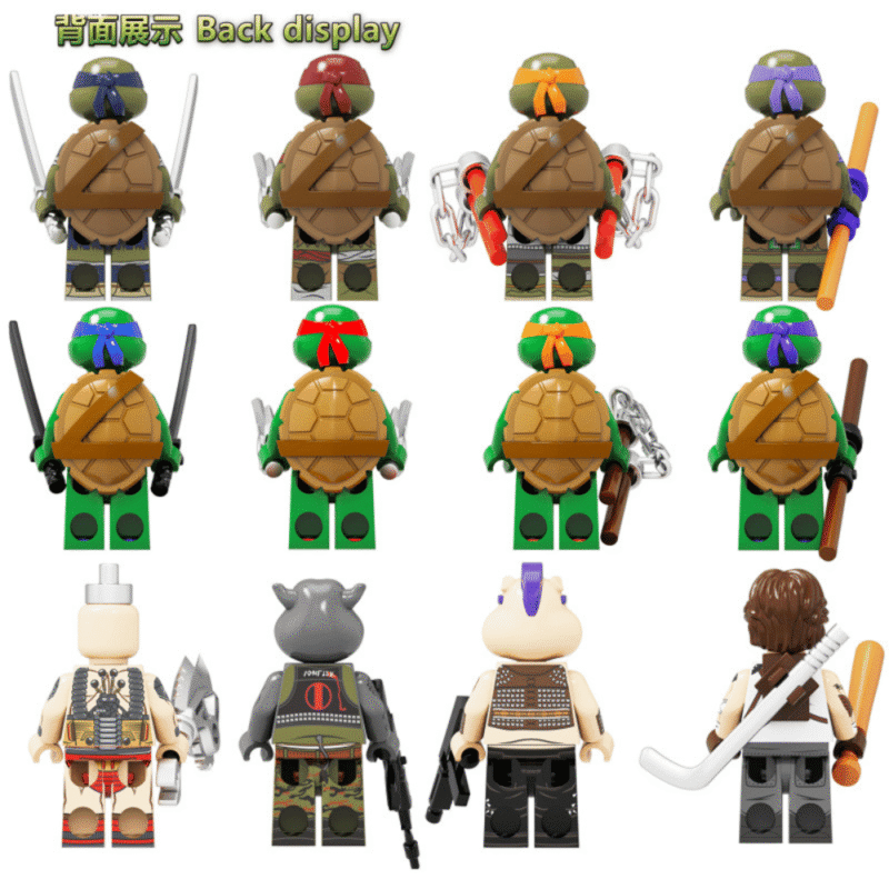 Cartoon Teenage Mutant Ninja Turtles Raphael Minifiguren KF1489 – Bild 3
