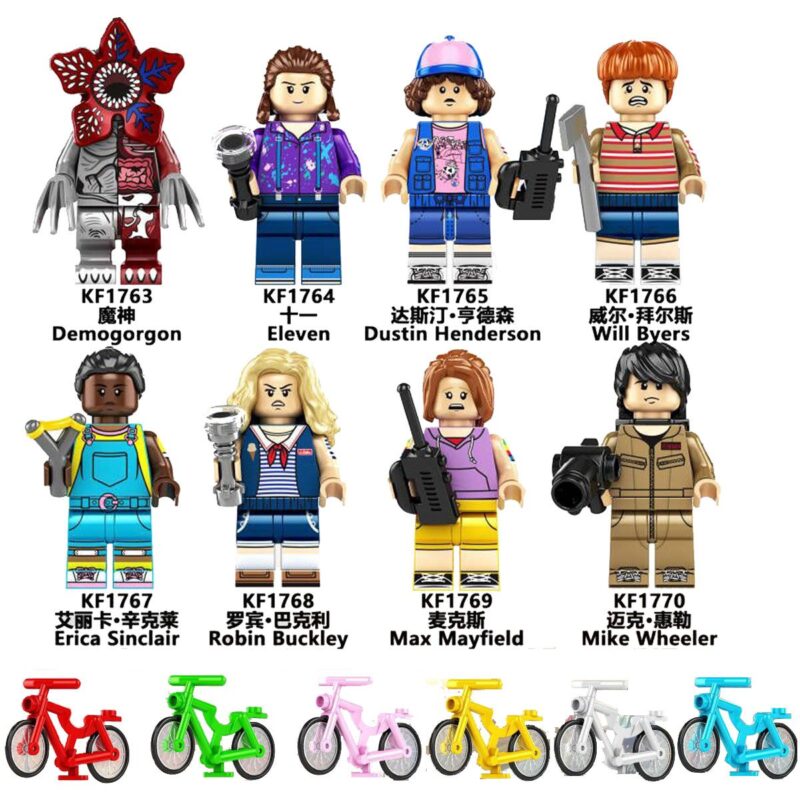 TV-Serie Stranger Things Dustin Henderson Minifiguren KF1765 – Bild 2